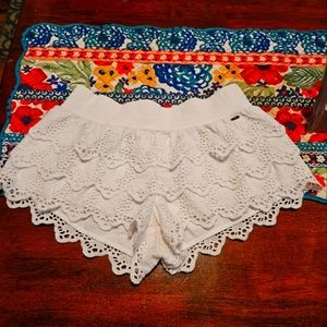Women's Hollister White Shorts